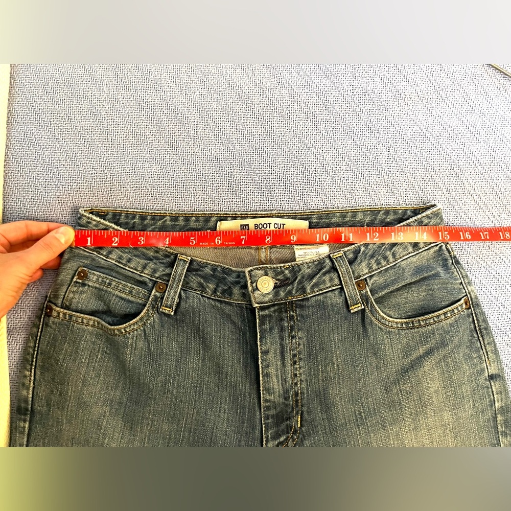 Vintage 2004 Gap Bootcut Stretch Jeans 8 USA - Picture 5 of 6